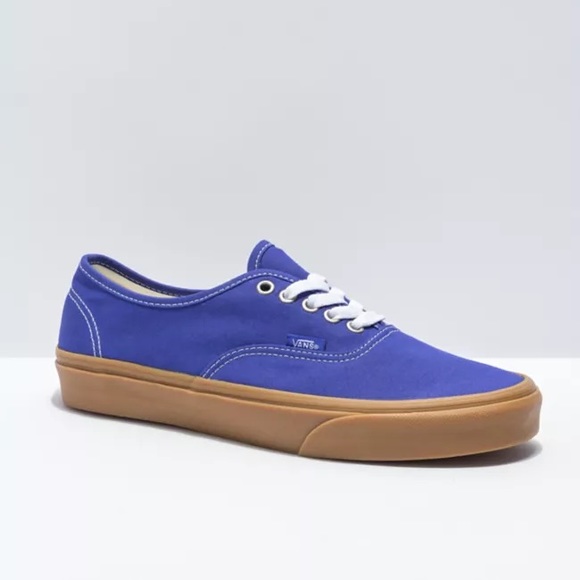 NEW Vans Authentic Gum Spectrum Blue White Purple - Picture 1 of 4